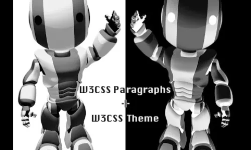 W3CSS Theme Renamed and Enhanced as Solo - How to create Horizontal or Vertical Menu,